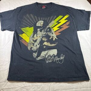 Bob Marley - Bolt - Vintage Licensed 2007 T-shirt - Zion Rootswear - Large